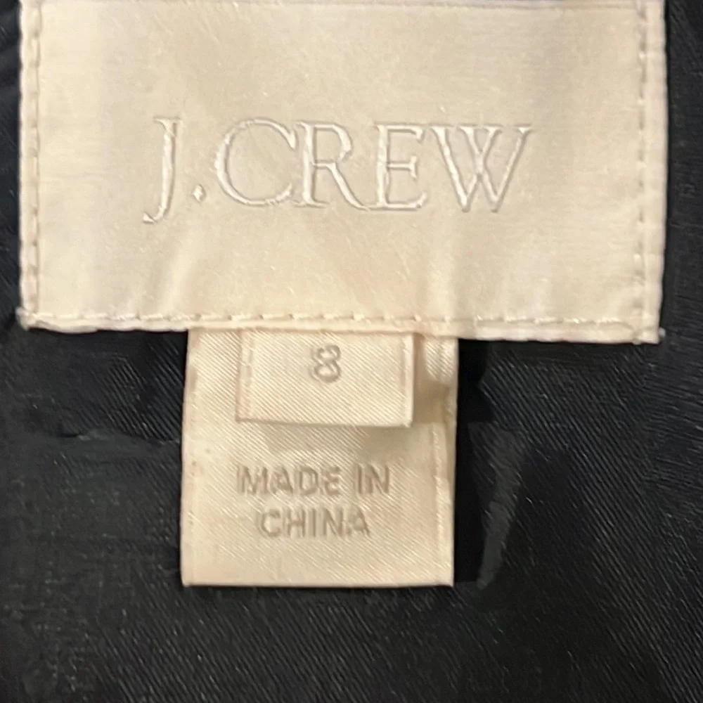 J. Crew Black Dress